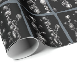 自由浮遊オーガニック収差 ラッピングペーパー