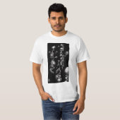 自由浮遊オーガニック収差 Tシャツ (正面フル)