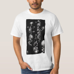 自由浮遊オーガニック収差 Tシャツ