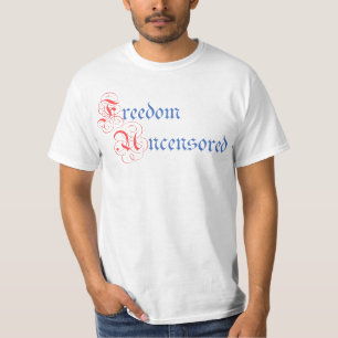 自由無検閲 Tシャツ