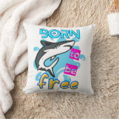 自由生まれになる クッション (ブランケット)