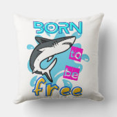 自由生まれになる クッション (裏面)