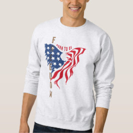 自由生まれになる |メンズスウェットシャツ スウェットシャツ