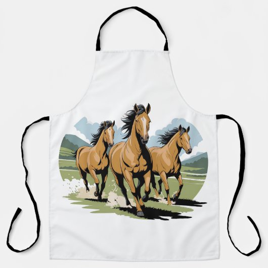 自由生まれ馬 エプロン (正面)