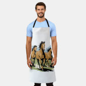 自由生まれ馬 エプロン (着用した状態)