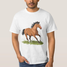 自由生まれ馬 Tシャツ