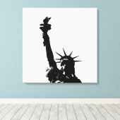 自由白黒像キャンバスプリント キャンバスプリント (インサイチュ (ウッドフロア))