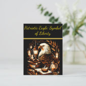 自由知識ワシ ポストカード (スタンド正面)