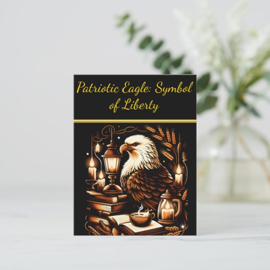 自由知識ワシ ポストカード (スタンド正面)