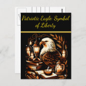 自由知識ワシ ポストカード (正面/裏面)