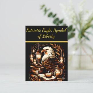 自由知識ワシ ポストカード