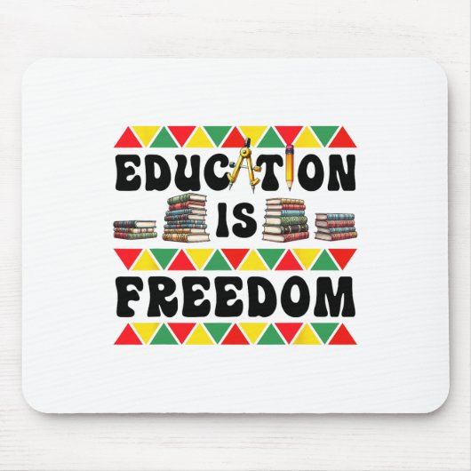 自由祝の黒い歴史の月 マウスパッド (正面)