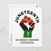 自由祝十二分 ポストカード (正面/裏面)