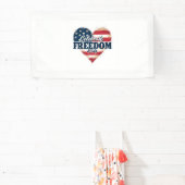 自由祝第4回7月バナー 横断幕 (インサイチュ)