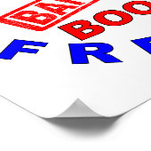 自由祝!読禁の本！ ポスター (角)