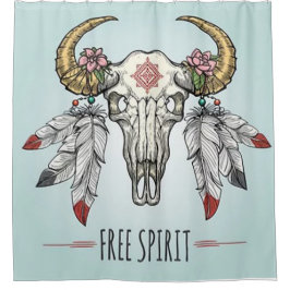 自由精神 シャワーカーテン