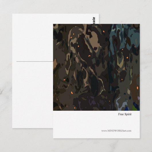 自由精神 ポストカード (正面/裏面)