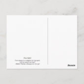 自由精神 ポストカード (裏面)