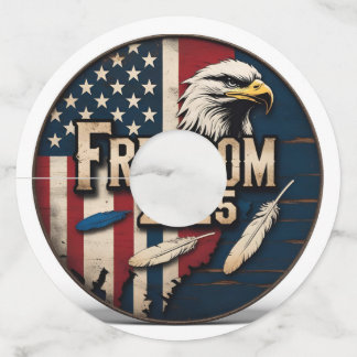 自由素朴独立 ワイングラスタグ