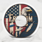 自由素朴独立 ワイングラスタグ (裏面)