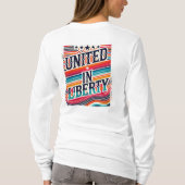 自由統一されたに Tシャツ (裏面)