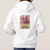 自由線の国 パーカ (裏面)