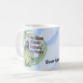 自由考え投票 コーヒーマグカップ (正面左)