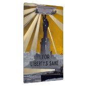 自由聖火の像と米国海軍第二次世界大戦 クリップボード (右)