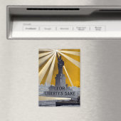 自由聖火の像と米国海軍第二次世界大戦 マグネット (インサイチュ (食洗機))