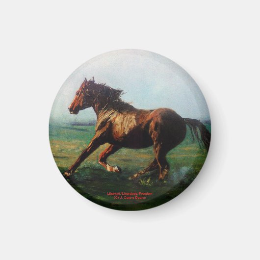 自由自在/自由自在/自由 マグネット (正面)