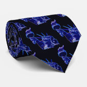 自由芸術ポップ・アートの像 ネクタイ (ロール)