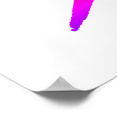 自由芸術ポップ・アートの像 ポスター (角)