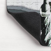 自由芸術ポップ・アートの像 マウスパッド (コーナー)