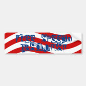 自由言論ABSOLUTIST民主的米国の検閲 バンパーステッカー (正面)