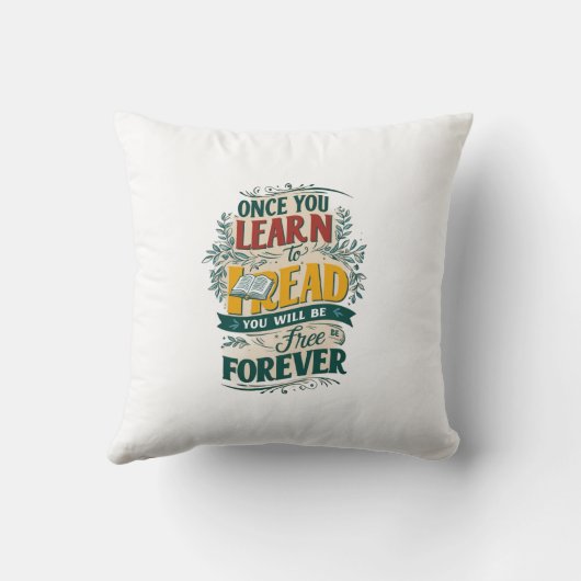 自由読枕 クッション (裏面)