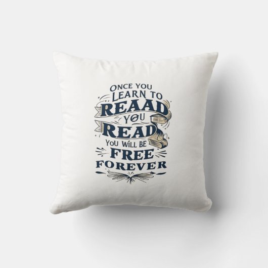 自由読枕 クッション (裏面)