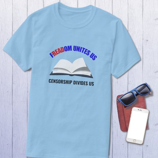 自由読開き本 Tシャツ