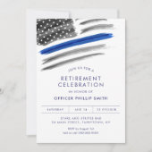自由警察法執行退職パーティー 招待状 (正面)