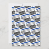 自由警察法執行退職パーティー 招待状 (裏面)