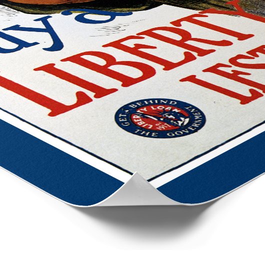 自由買の絆 ポスター (角)