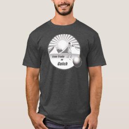 自由貿易か渓谷 Tシャツ