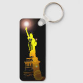自由運の精神：自由の女神 キーホルダー (裏面)