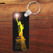 自由運の精神：自由の女神 キーホルダー (裏面)