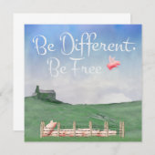 自由違うになれ ノートカード (正面/裏面)