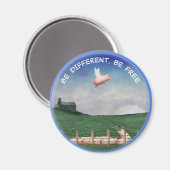 自由違うになれ マグネット (正面/裏面)