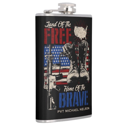 自由郷の地 フラスク (右)