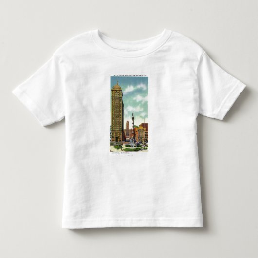 自由銀行Bldg、市役所 トドラーTシャツ (正面)