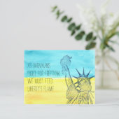 自由食べ物を与えの炎はがき ポストカード (スタンド正面)