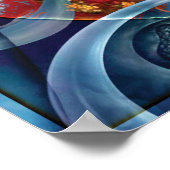 自由25のハートからのマンダラ ポスター (角)