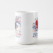 自由250年の愛国花 コーヒーマグカップ (中央)